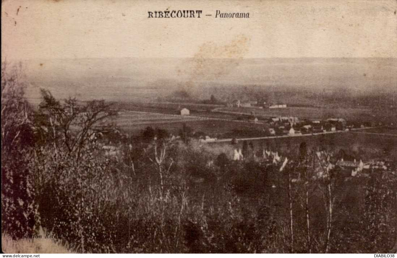 RIBECOURT   ( OISE )  PANORAMA - Ribecourt Dreslincourt