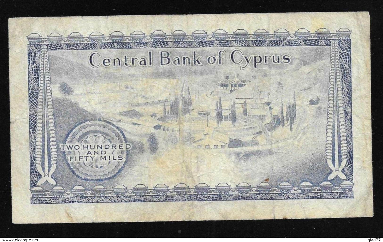 Cyprus  250 Mils 1.5.1973 Very Rare! - Zypern