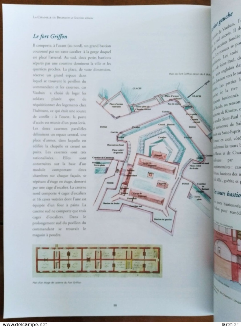 LA CITADELLE DE BESANCON et l'enceinte urbaine - Les Cahiers de la Renaissance du Vieux Besançon n° 9