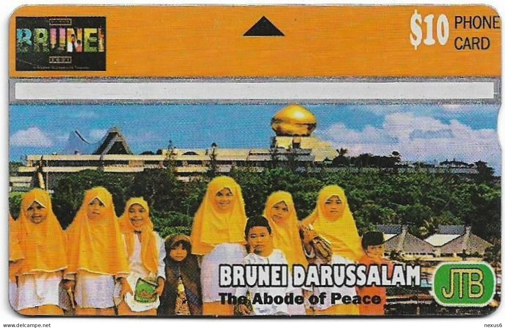 Brunei - JTB - L&G - The Abode Of Peace - 106A - 06.2001, 10B$, 48.000ex, Used - Brunei