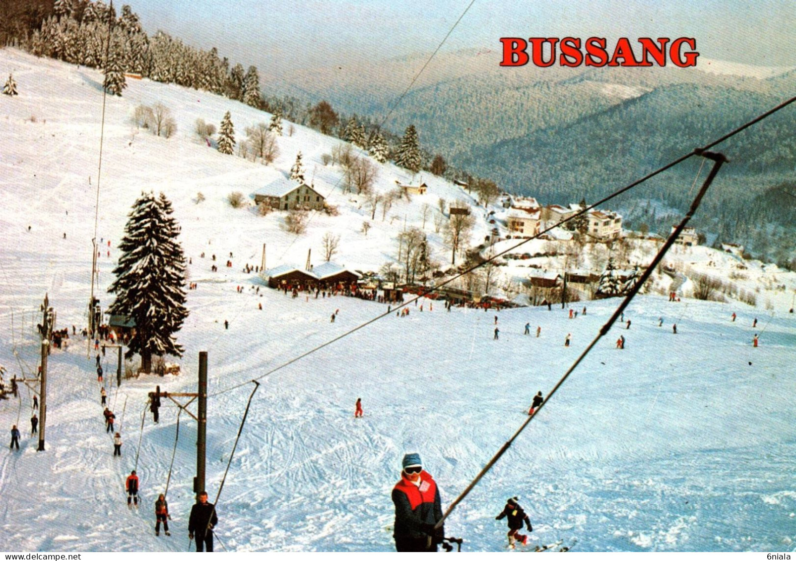 17978 BUSSANG Les Pistes Du Lacenaire    (2 Scans) 88 - Bussang