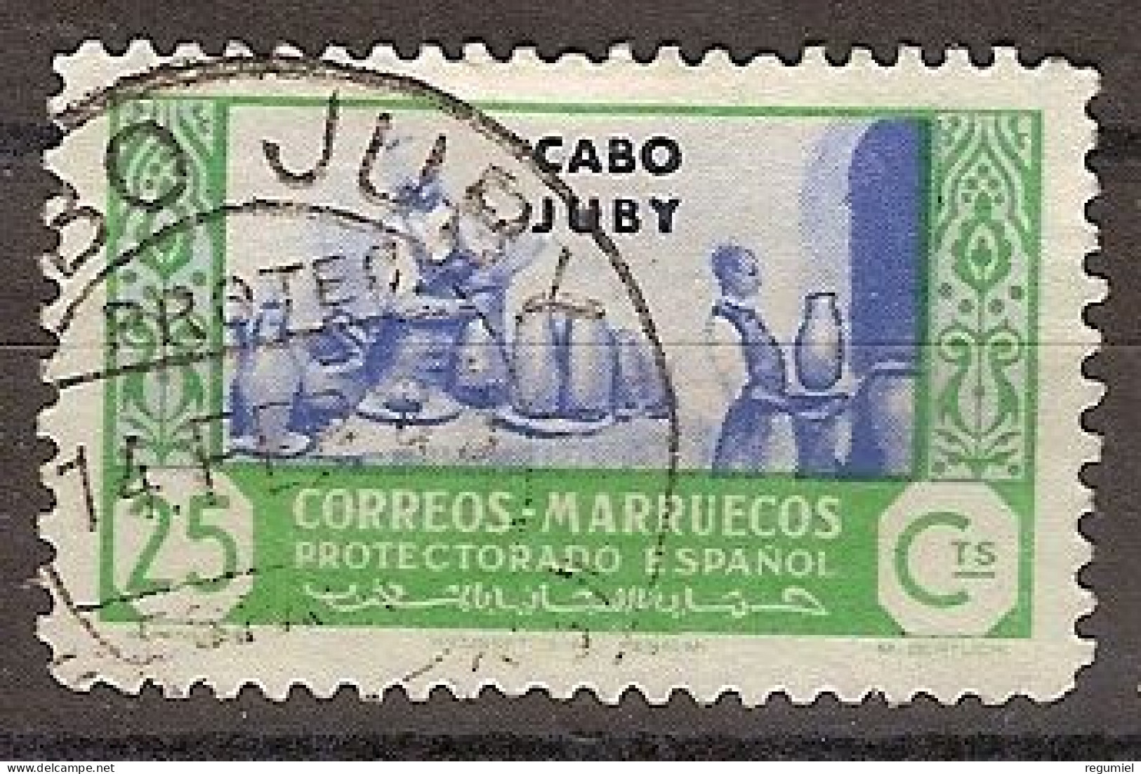 Cabo Juby U 156 (o) Usado. 1946 - Cabo Juby