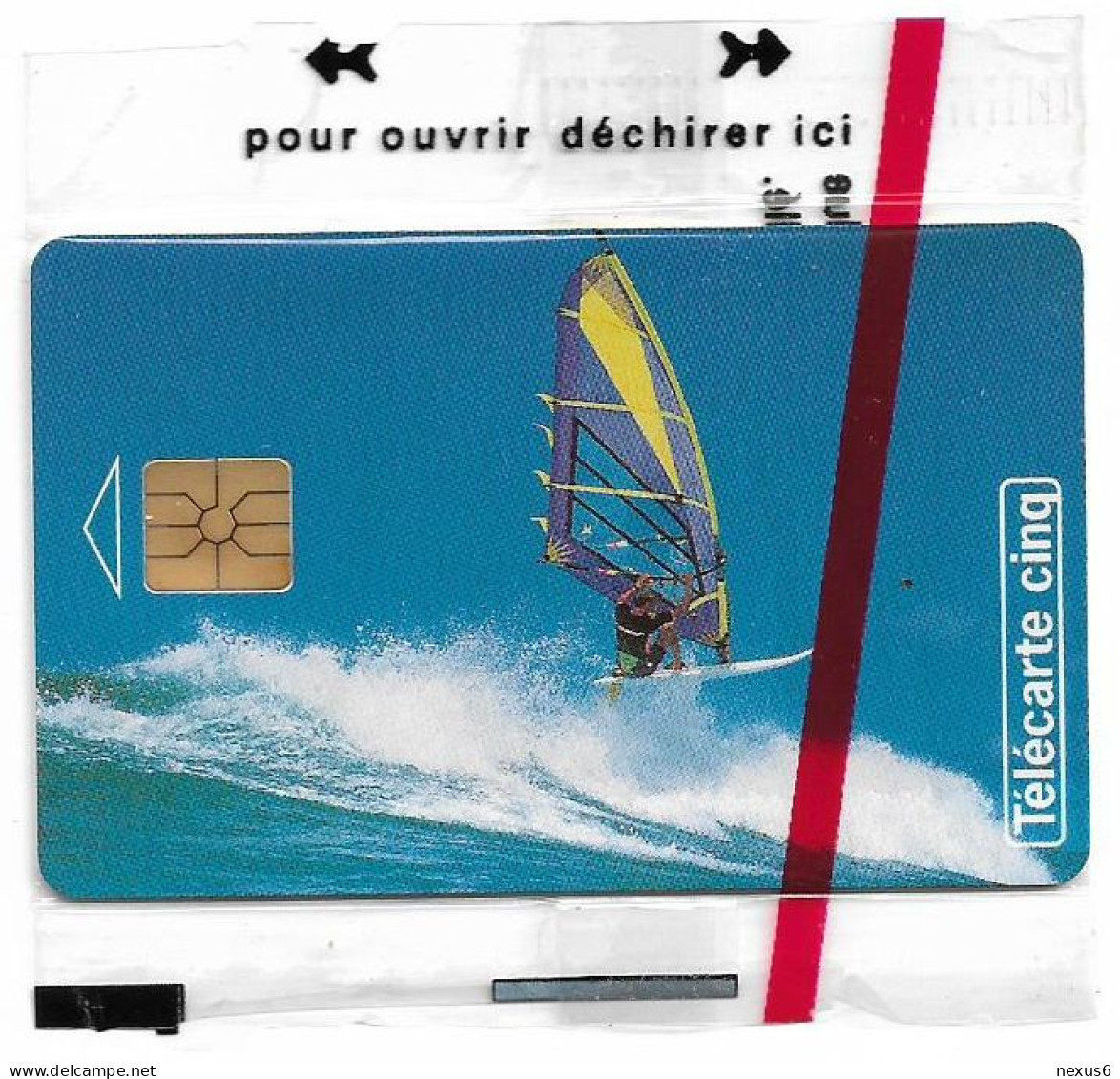 France - Les Cinq Unites - Planche à Voile, Surfing - Gn043 - 06.1994, 5Units, 6.000ex, NSB - 5 Unità
