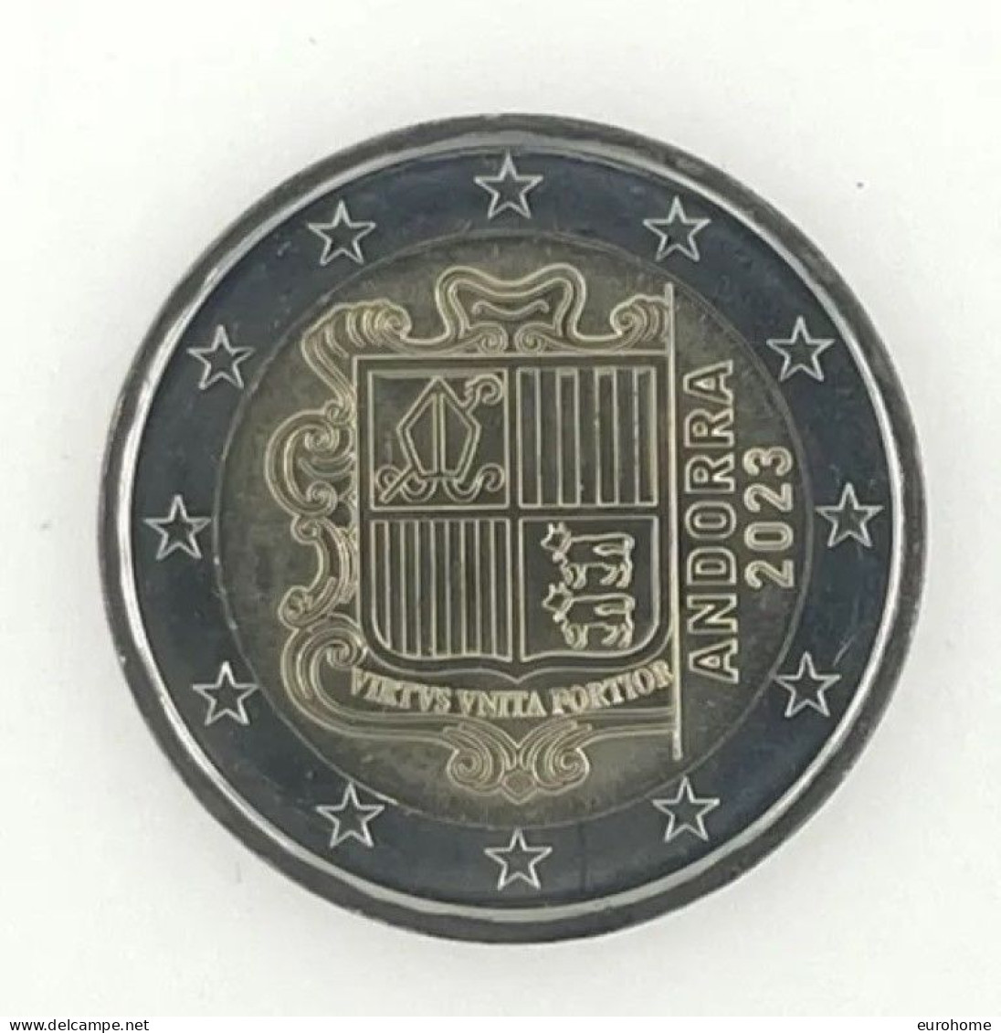 Andorra 2023   2 Euro  UNC Uit De Rol - UNC Du Rouleaux   Leverbaar - Livrable !! - Andorre