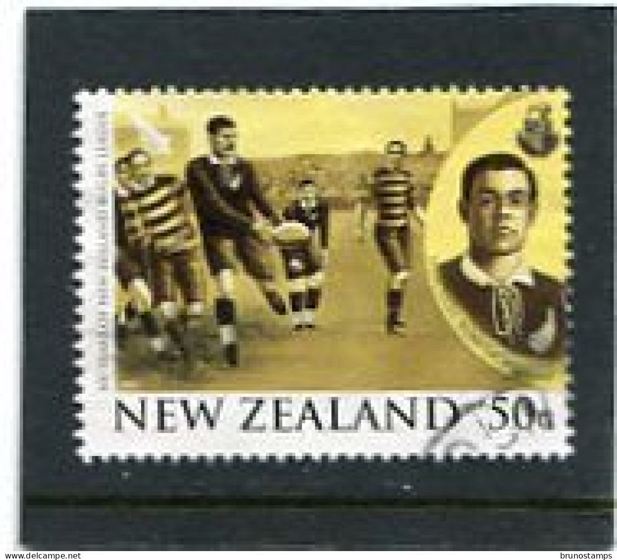 NEW ZEALAND - 2007  50c  RUGBY H.BUMPER WRIGHT  FINE  USED - Oblitérés