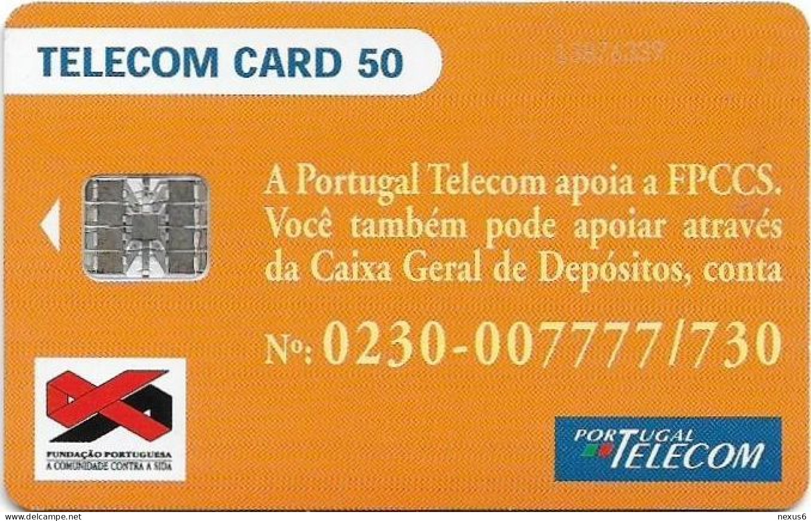Portugal - PT (Chip) - Sida Mergulhador - PT190 - 01.1998, 50U, 31.500ex, Used - Portugal