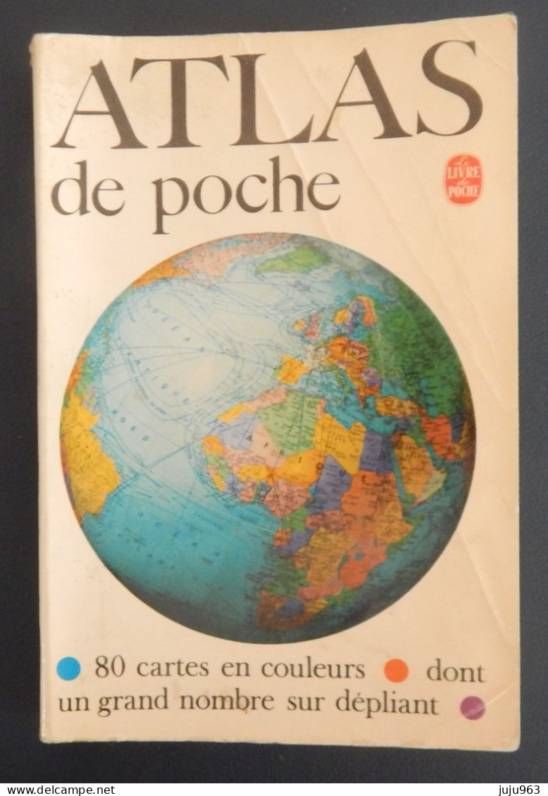 ATLAS DE POCHE ETAT MOYEN - Maps/Atlas