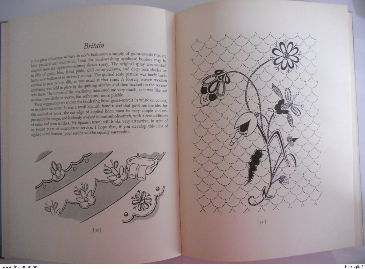 FLOWER EMBROIDERY By E.Kay Kohler 1960 London Vista Books / Borduren Borduurwerk Bloemen Bloemwerk - Hobby Creativi