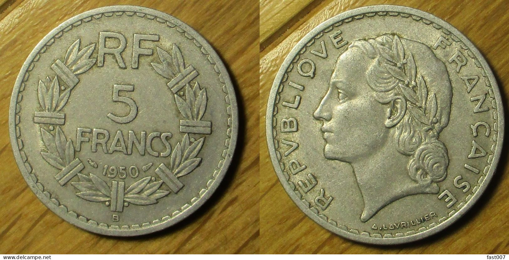 5 Francs 1950 B - 5 Francs