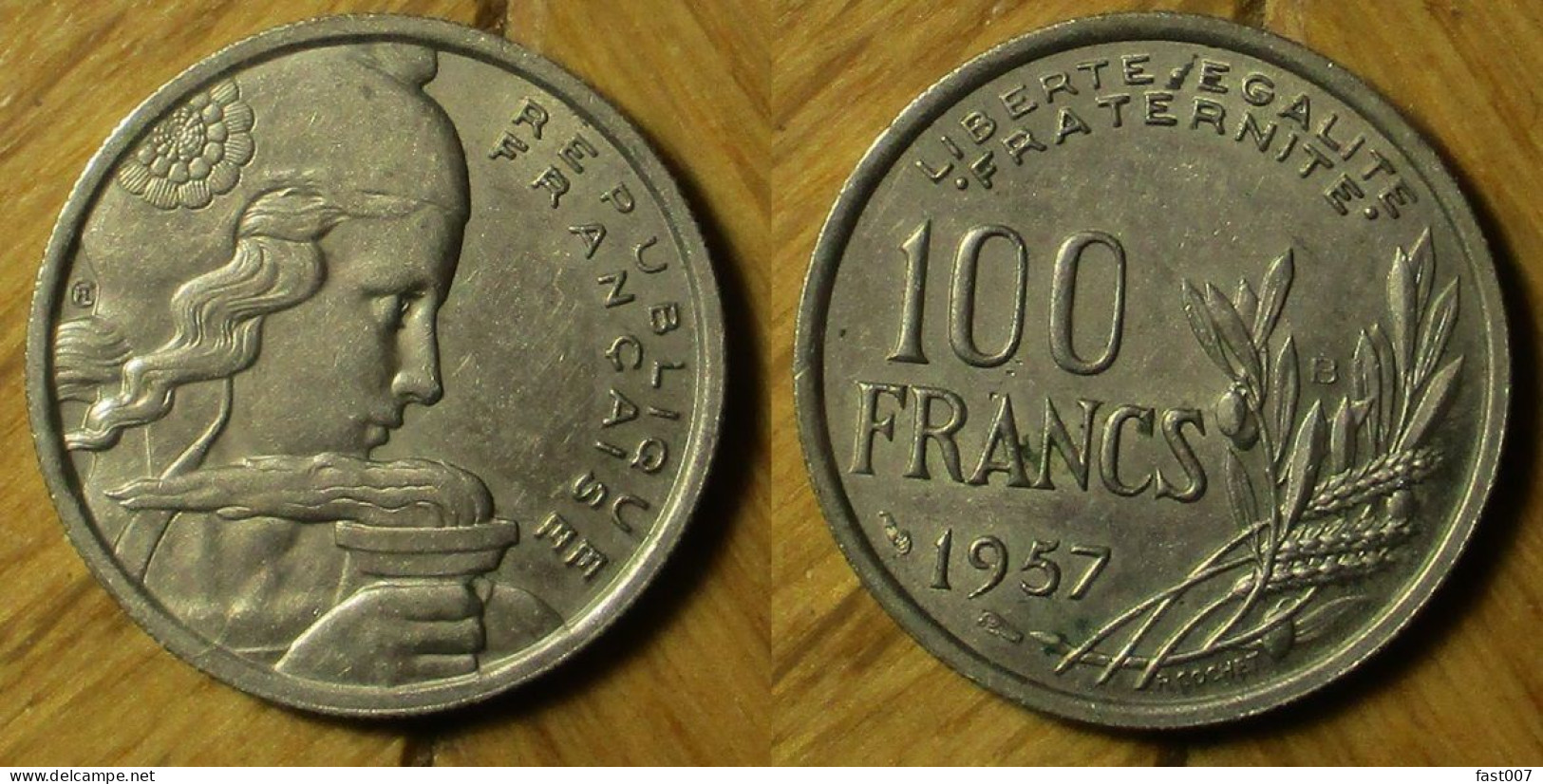 100 Francs 1957 B - 100 Francs