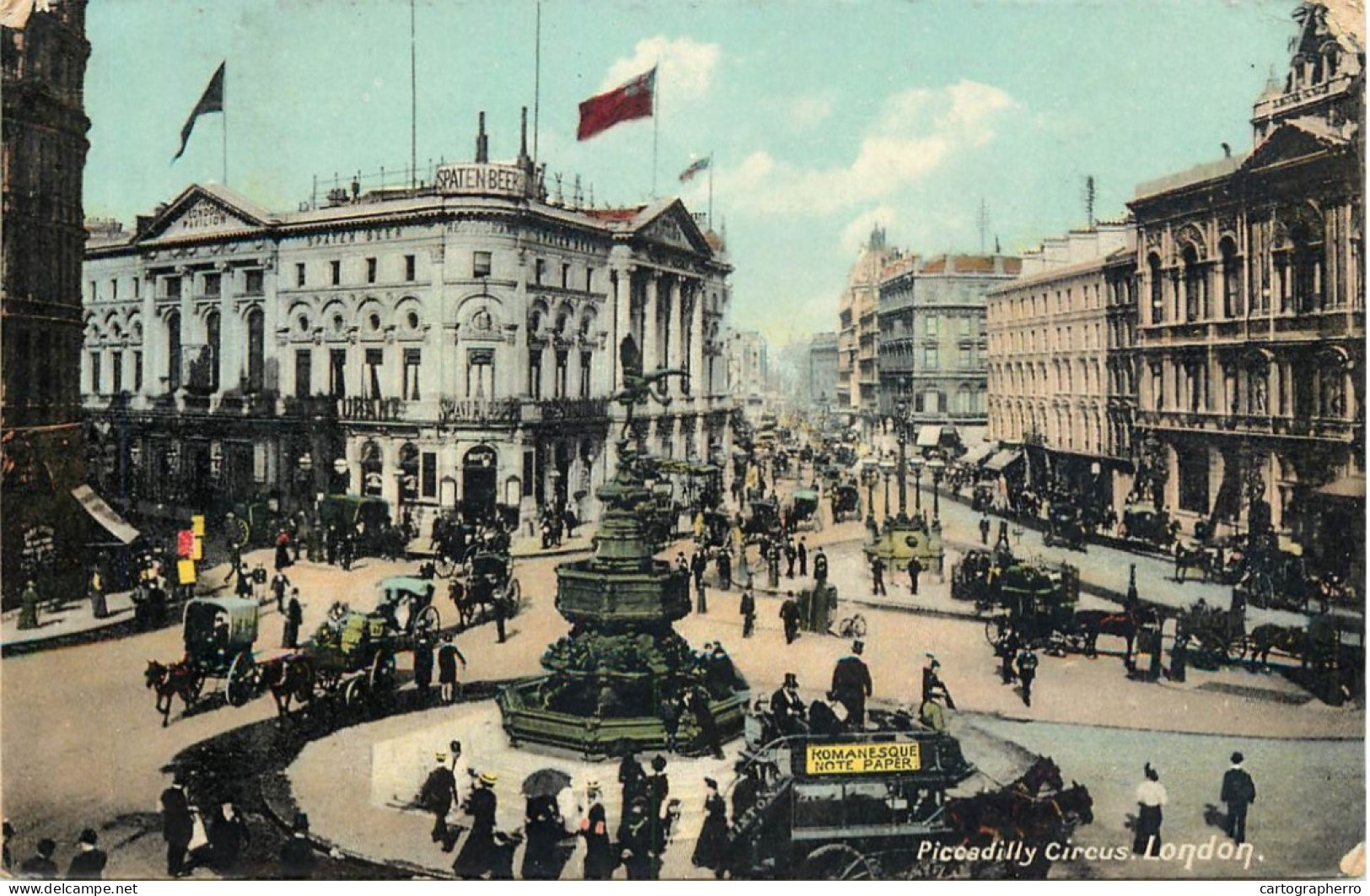 United Kingdom England Old London Piccadilly Cariage Coach Elegance Bus - Bus & Autocars