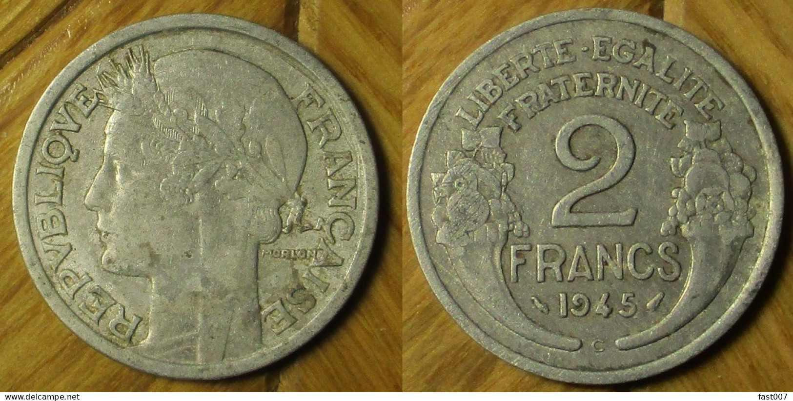 2 Francs 1945 C - 2 Francs