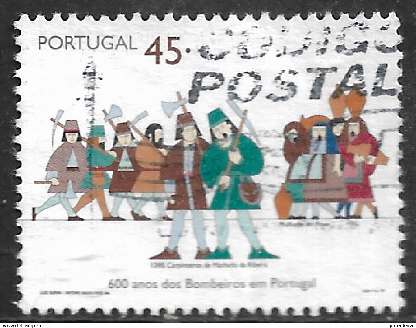 Portugal – 1995 Firemen 45. Used Stamp - Gebraucht