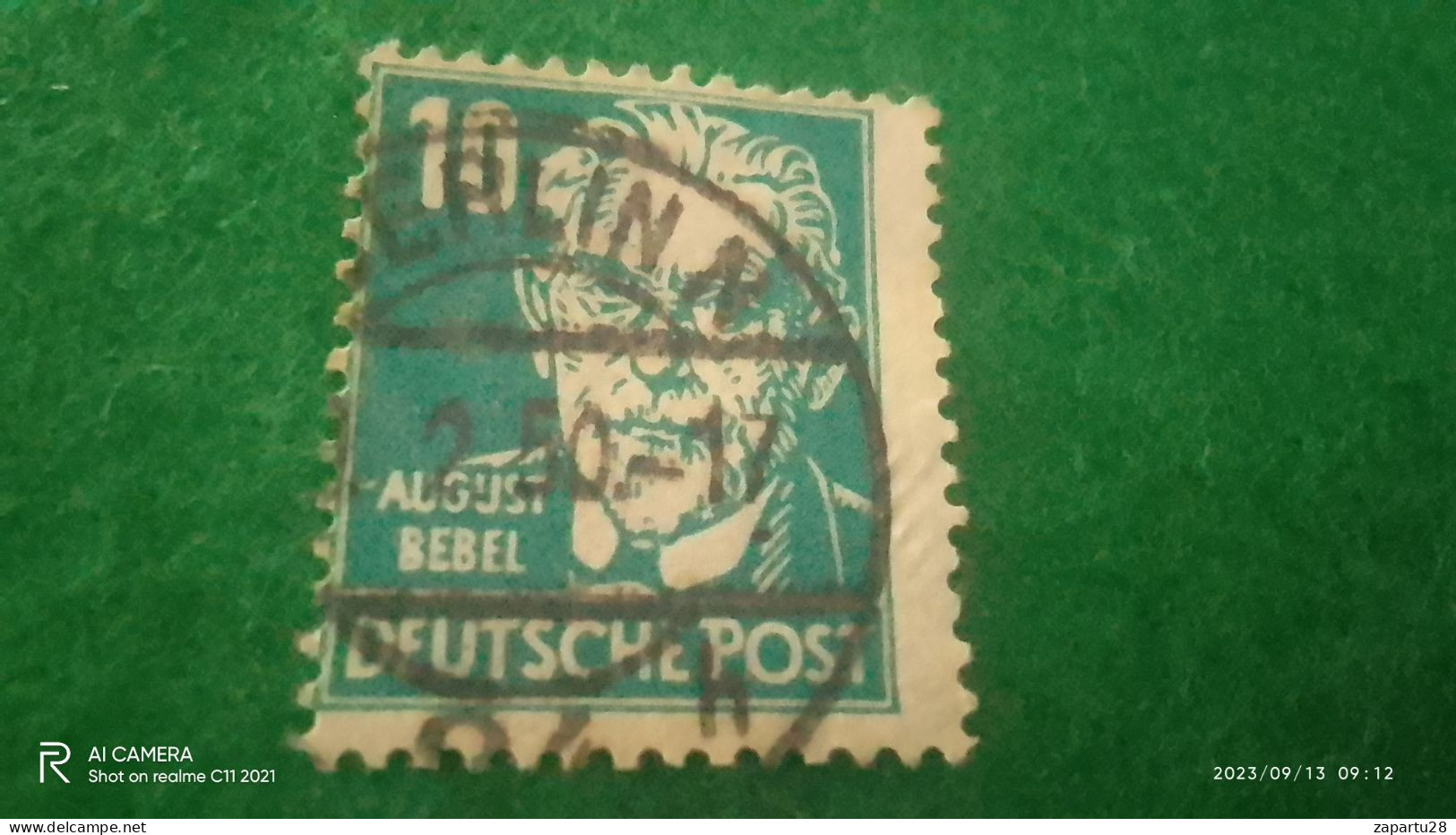 D.ALMANYA1948-1959       10PFG       USED - Gebraucht