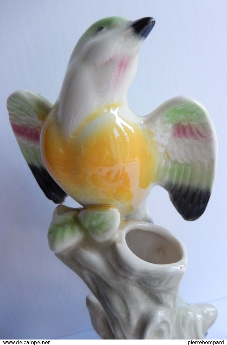 Figurines oiseaux en faience clooection thé tenderflake