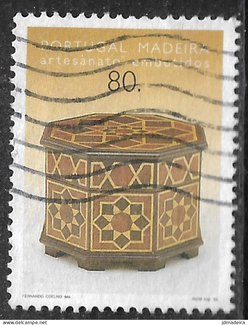 Portugal – 1995 Madeira Handicraft 80. Used Stamp - Usado