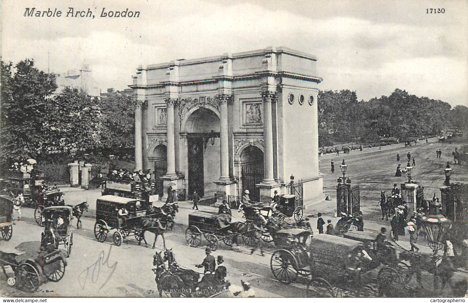 United Kingdom England Marble Arch Carriage - Bus & Autocars