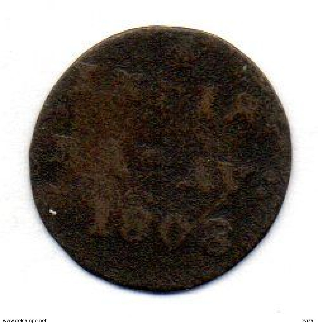 NETHERLAND INDONESIA - HOLLAND-BATAVIAN REPUBLIC, 1/2 Duit, Copper, Year 1808, KM # 75 - Indonésie