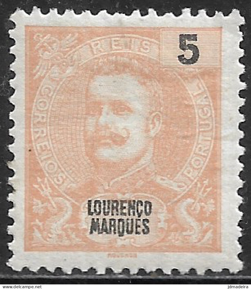 Lourenço Marques – 1898 King Carlos 5 Réis Mint Stamp - Lourenco Marques