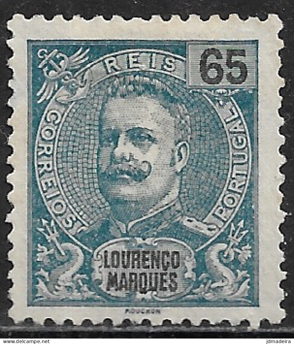 Lourenço Marques – 1903 King Carlos 65 Réis Mint Stamp - Lourenco Marques