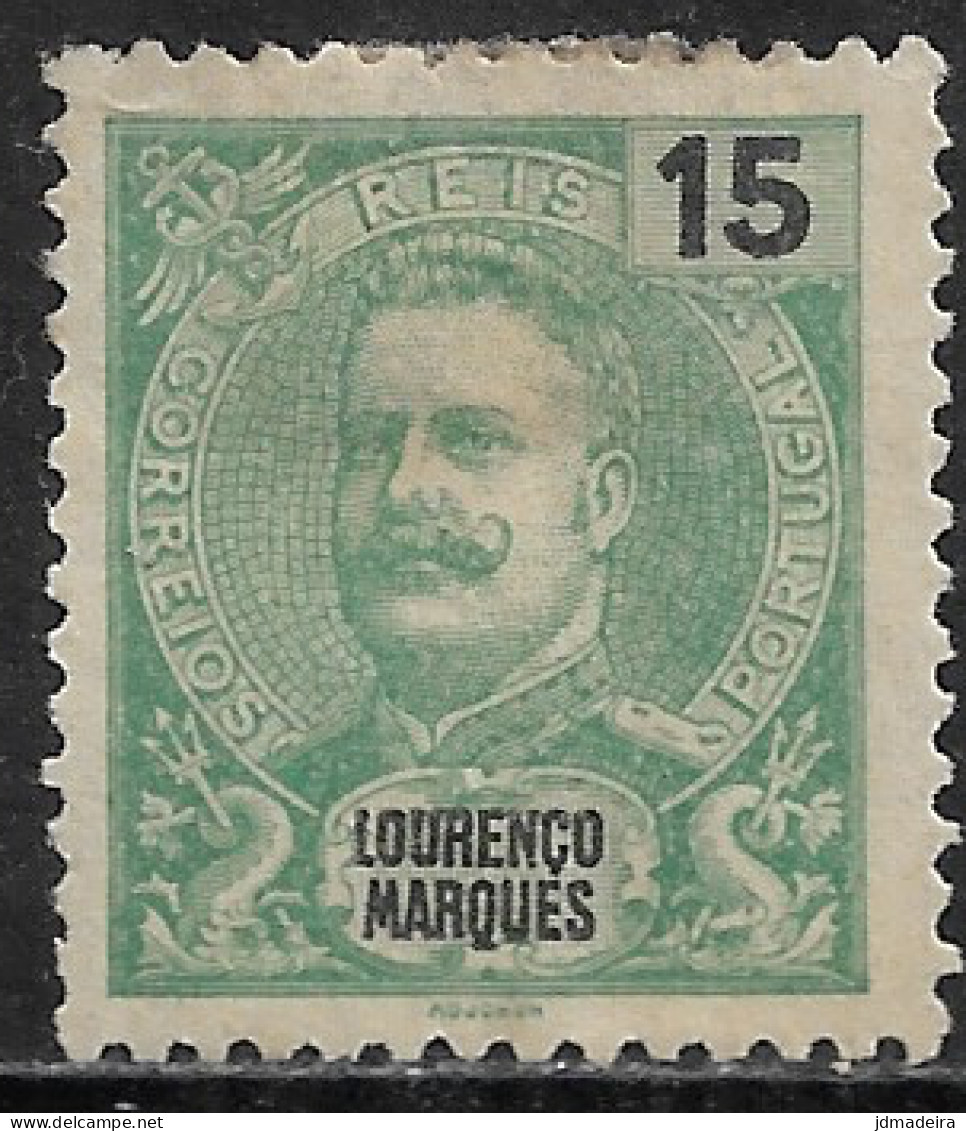 Lourenço Marques – 1903 King Carlos 15 Réis Mint Stamp - Lourenzo Marques