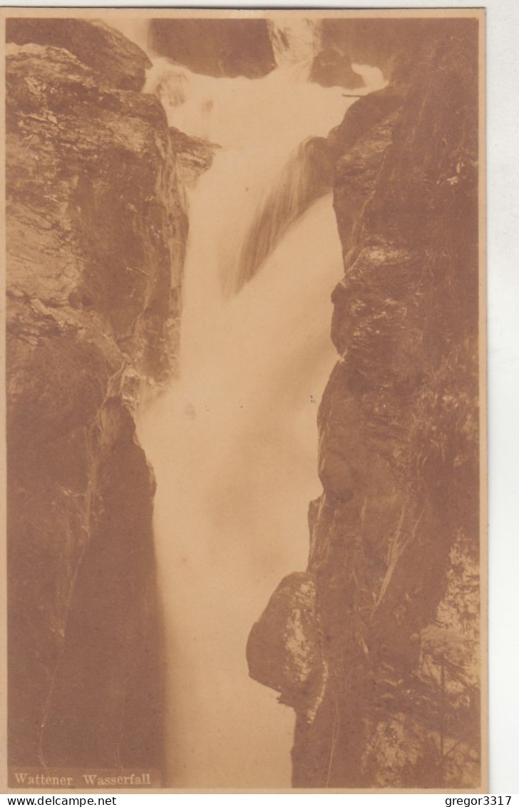 D4746) WATTENS - Wattener Wasserfall - Sehr Alte FOTO AK - Tirol 1917 - Wattens