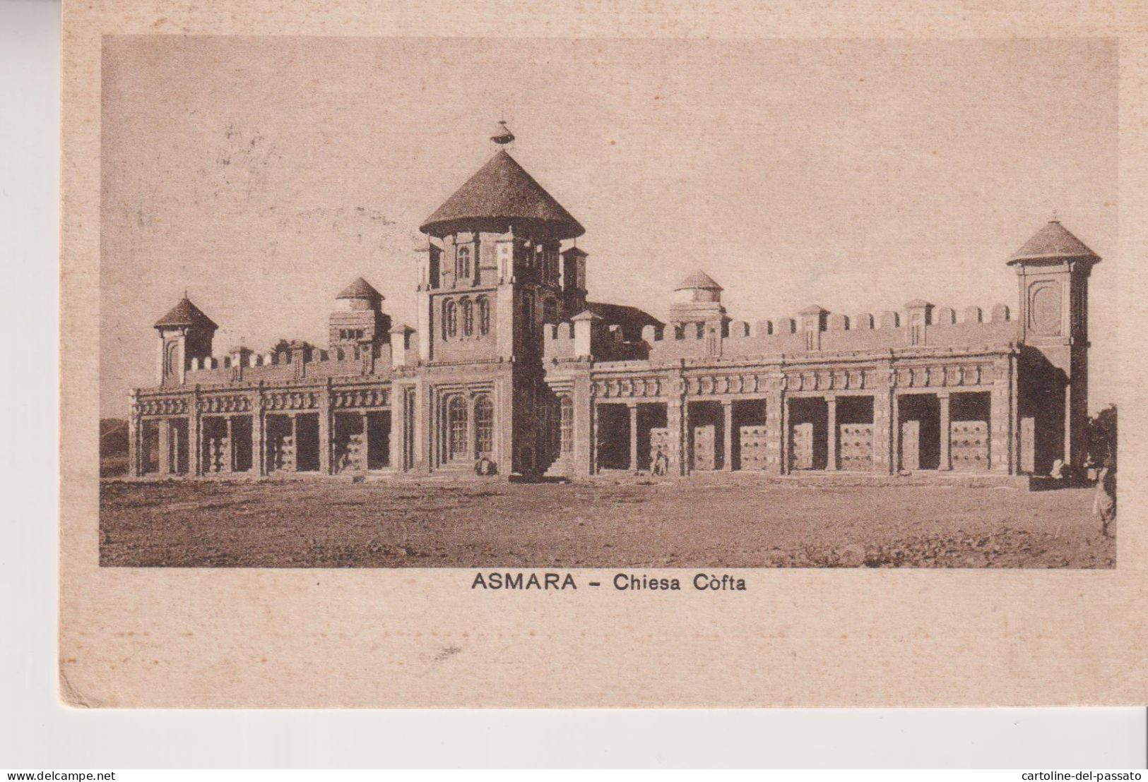ASMARA ERITREA  CHIESA COFTA  VG  1935 - Eritrea
