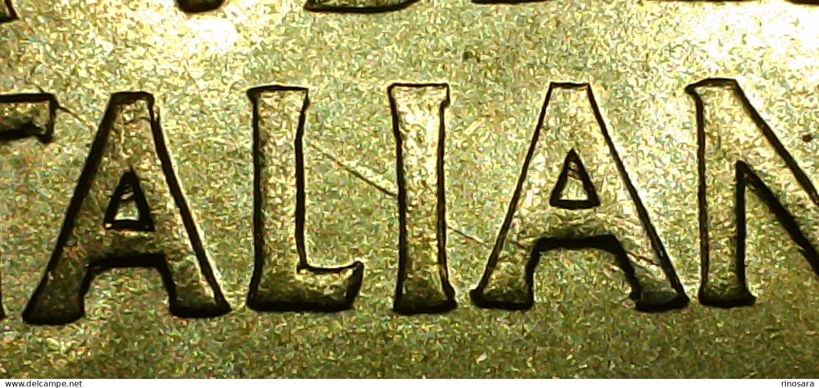 Errore Di Conio 10 Lire 1999 Repubblica Italiana - 10 Liras