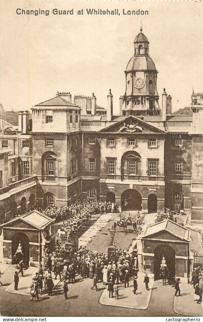 United Kingdom England London Whitehall Changing Guards - Whitehall