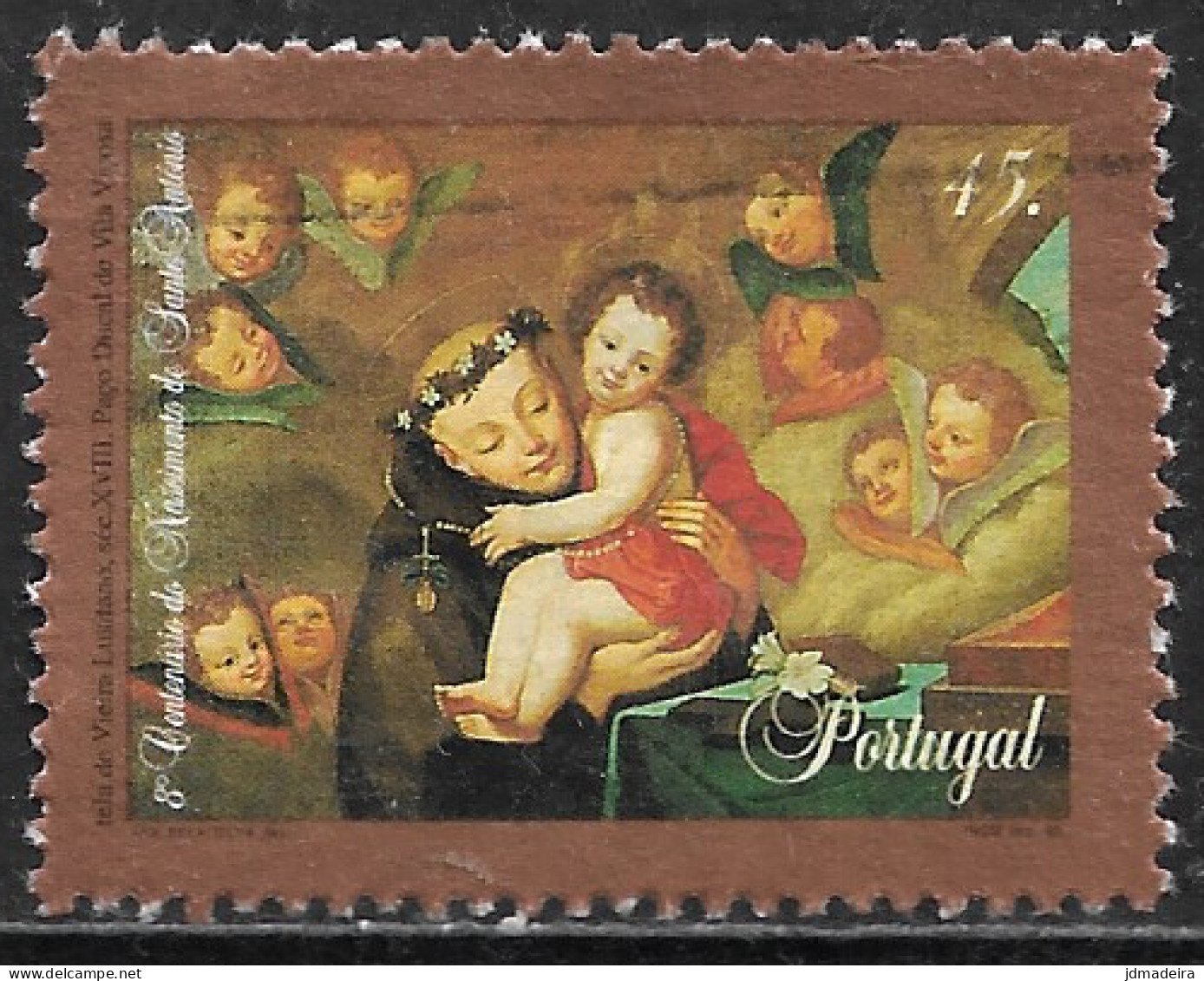 Portugal – 1995 St. Anthony 45. Used Stamp - Oblitérés