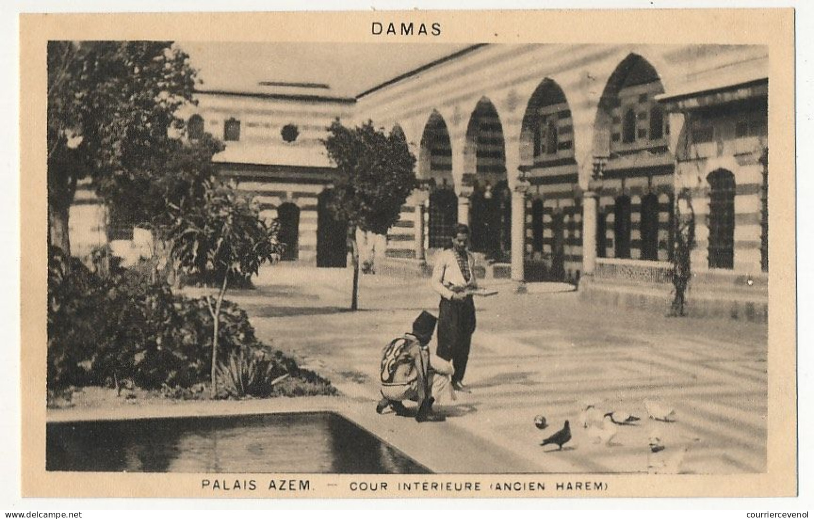 CPA - DAMAS (Syrie) - Palais Azem - Cour Intérieure (ancien Harem) - Syrie