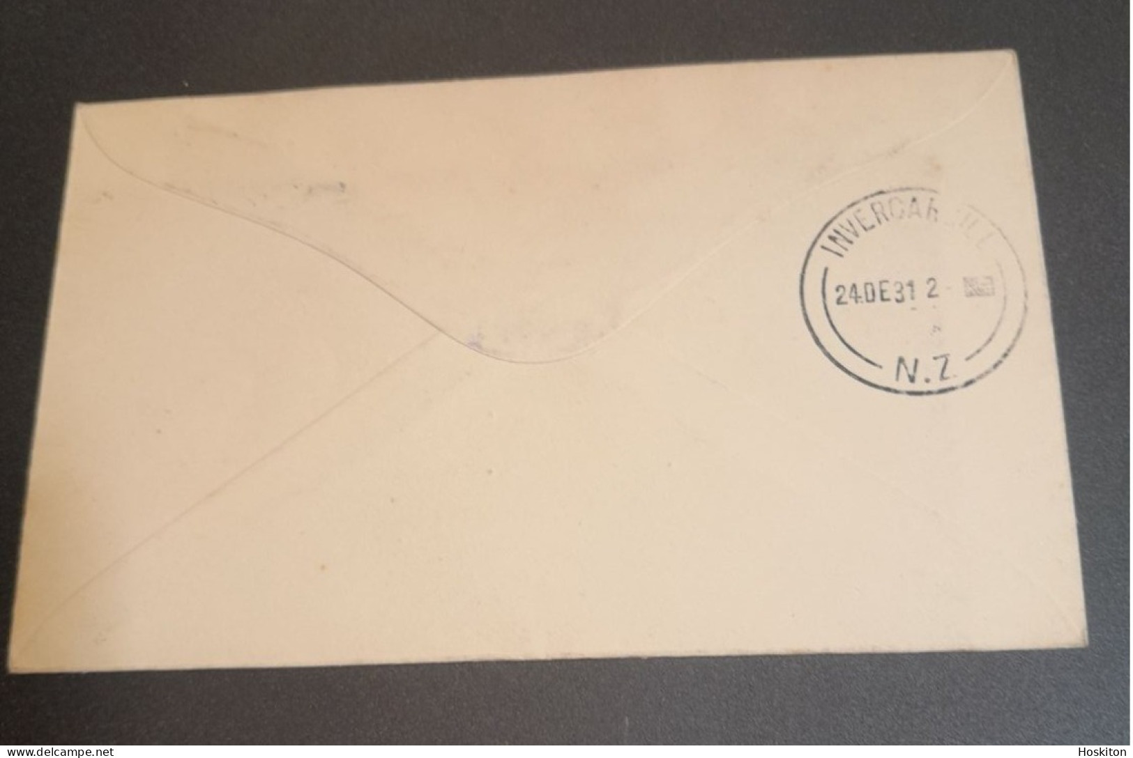 1931-24Dec Special Christmas Survey Flights Cat 62ab Dunedin-Invercargill - Lettres & Documents
