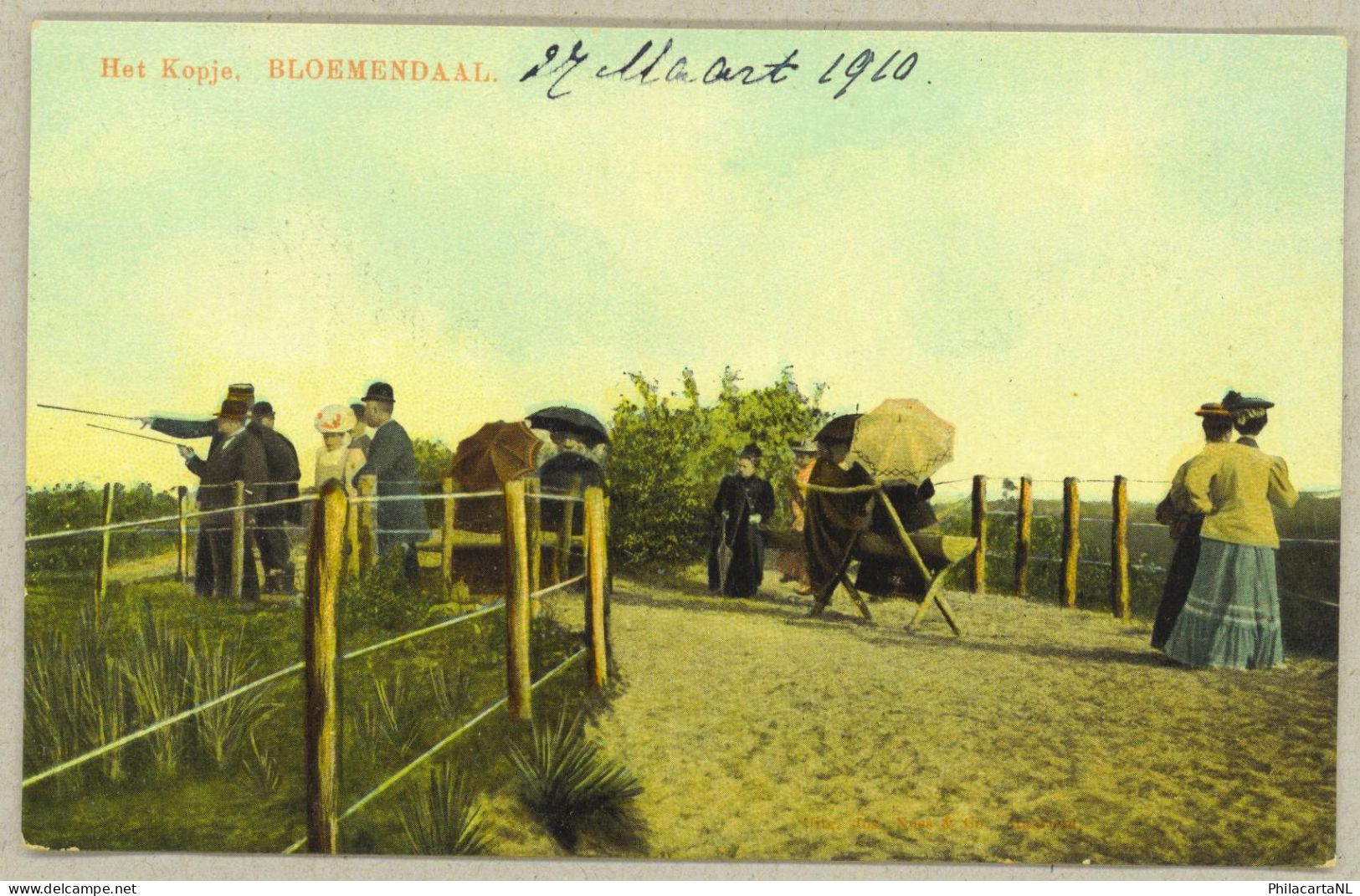 Bloemendaal *** Het Kopje - 1910 - Bloemendaal