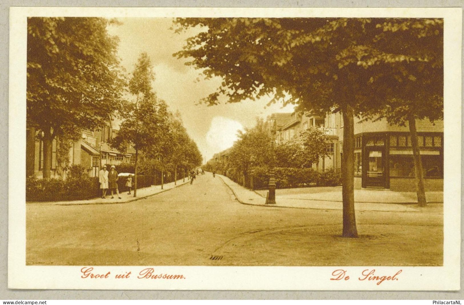 Bussum *** De Singel - Begin 1900 - Bussum