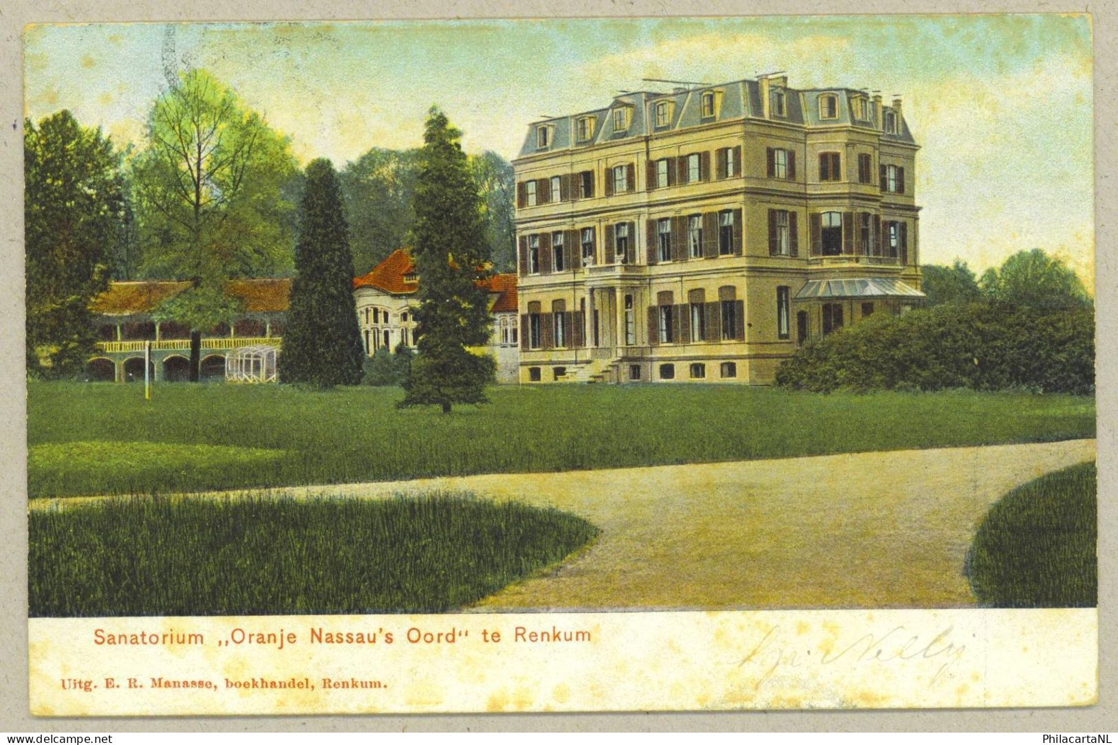 Renkum *** Sanatorium Oranje Nassau's Oord - 1908 - Renkum