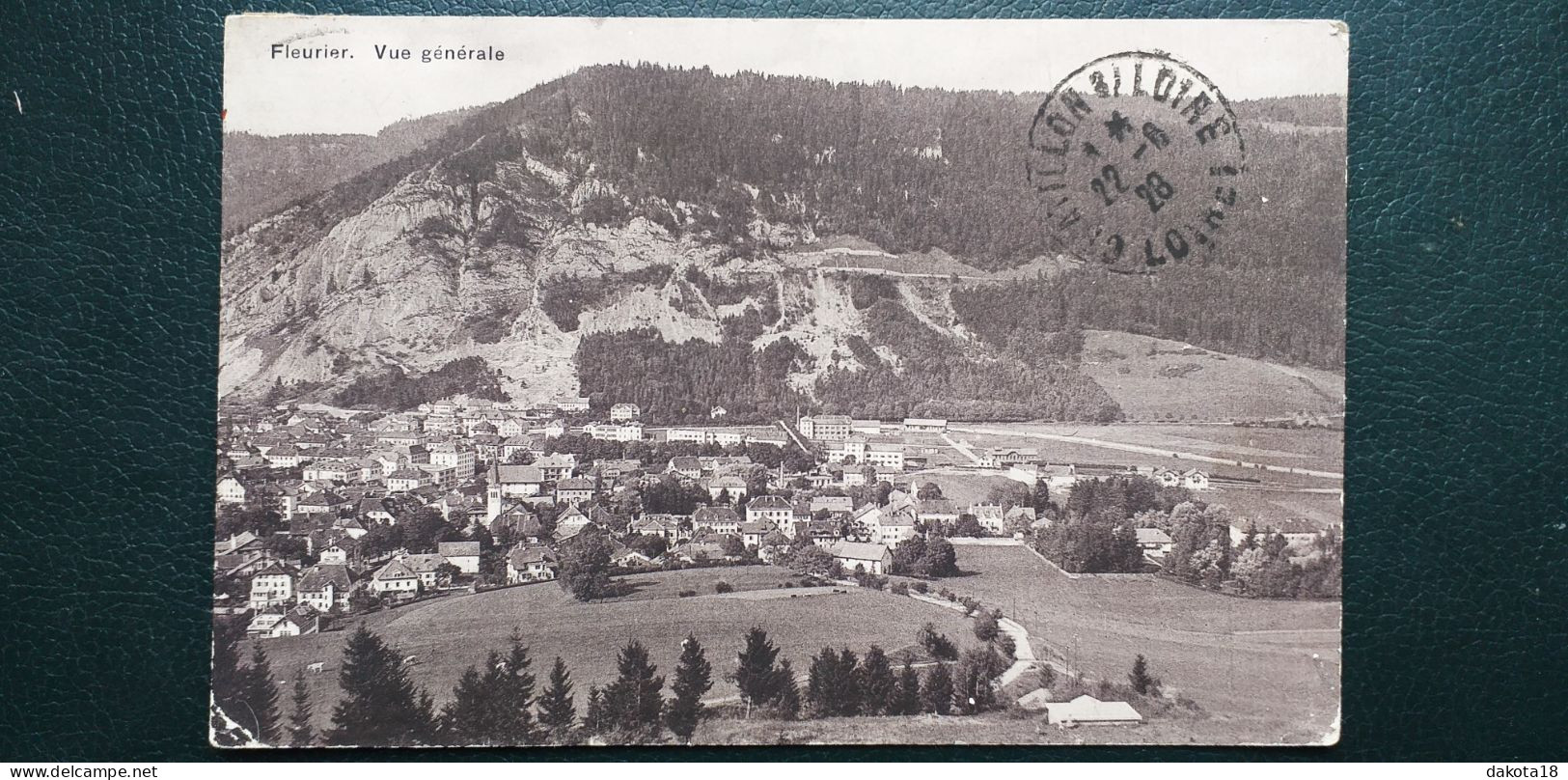 Suisse ,   Fleurier , Vue Générale En 1928 - Fleurier