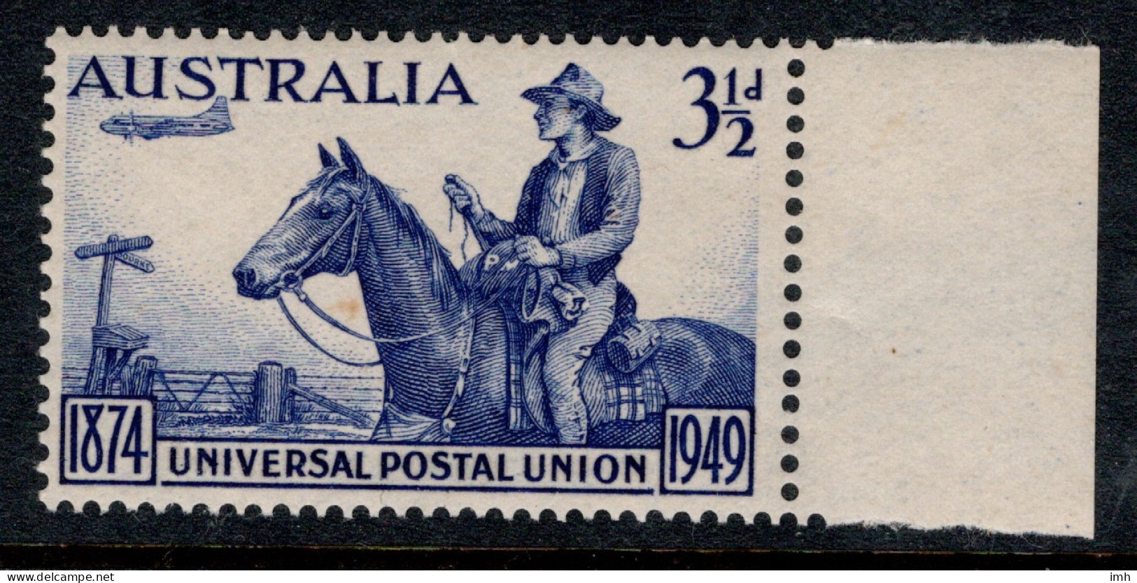 1949 Australia, SG 232  3.5d UPU 75 Years MUH £0.60 - Ongebruikt