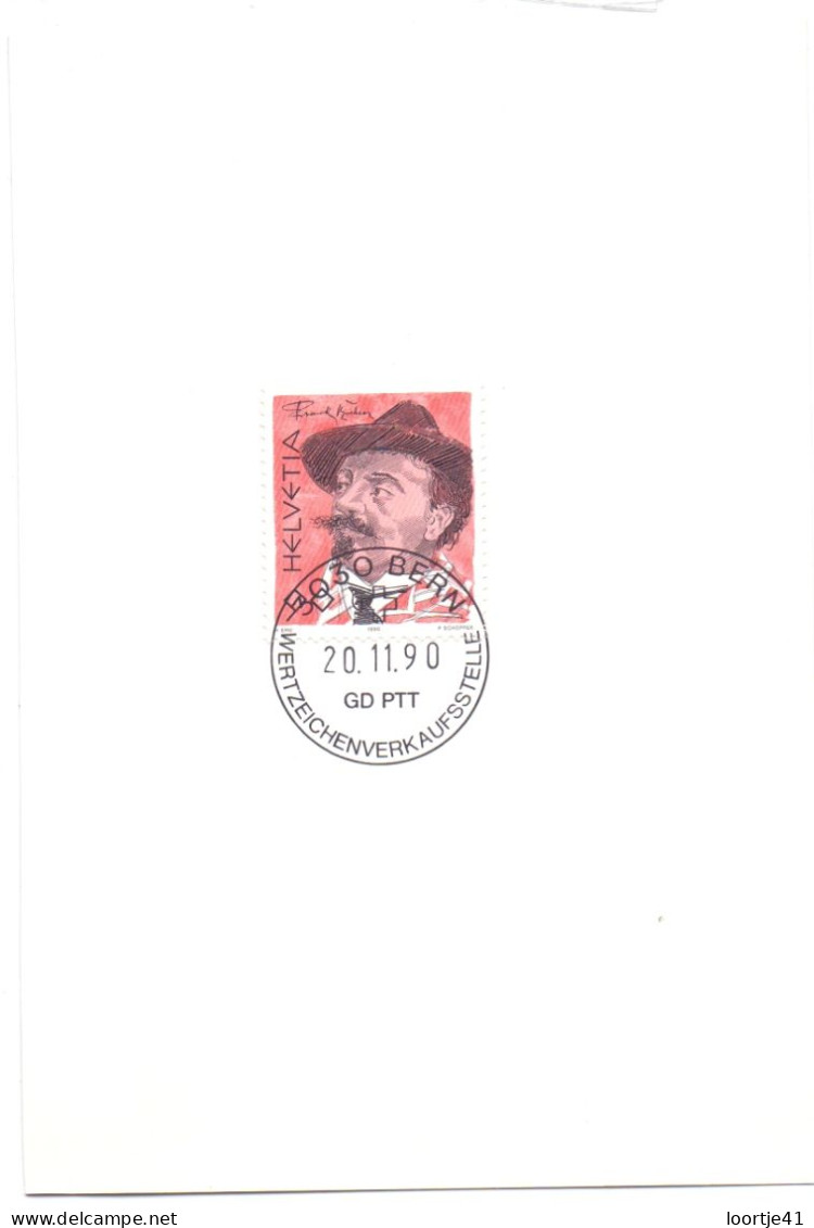 Postzegel Timbre - Suisse Helvetia - Cachet Bern 20.11.1990 - Autres & Non Classés