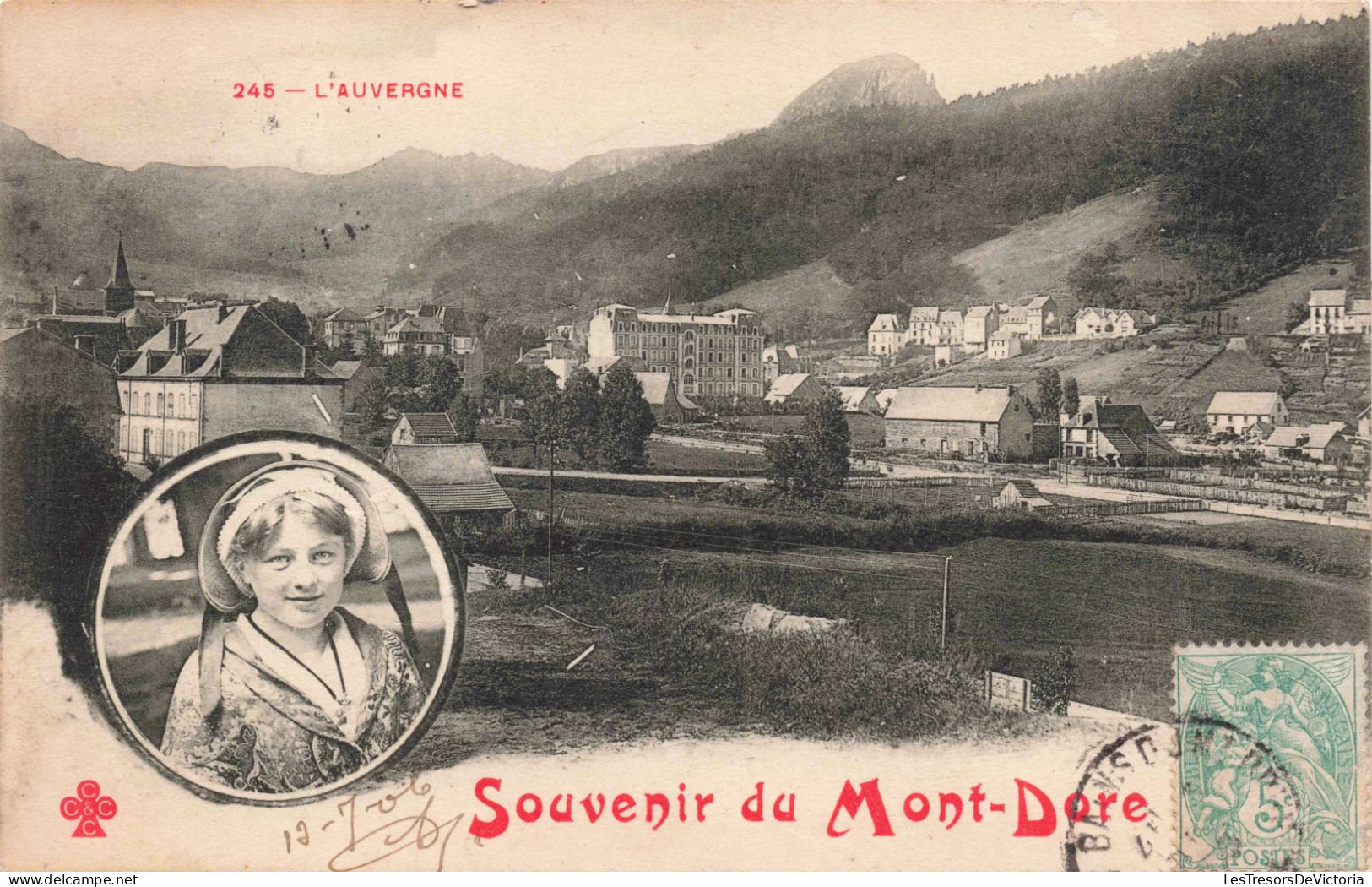 FRANCE - L'Auvergne - Souvenir Du Mont Dore - Carte Postale Ancienne - Nouvelle Calédonie