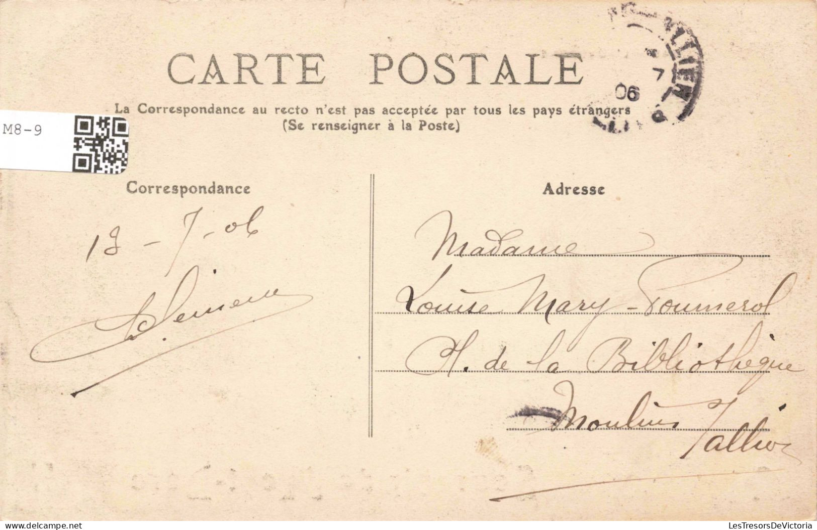 FRANCE - L'Auvergne - Souvenir Du Mont Dore - Carte Postale Ancienne - Nouvelle Calédonie