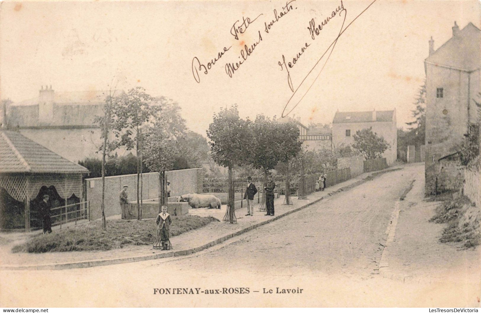 FRANCE - Fontenay Aux Roses - Le Lavoir - Carte Postale Ancienne - Fontenay Aux Roses