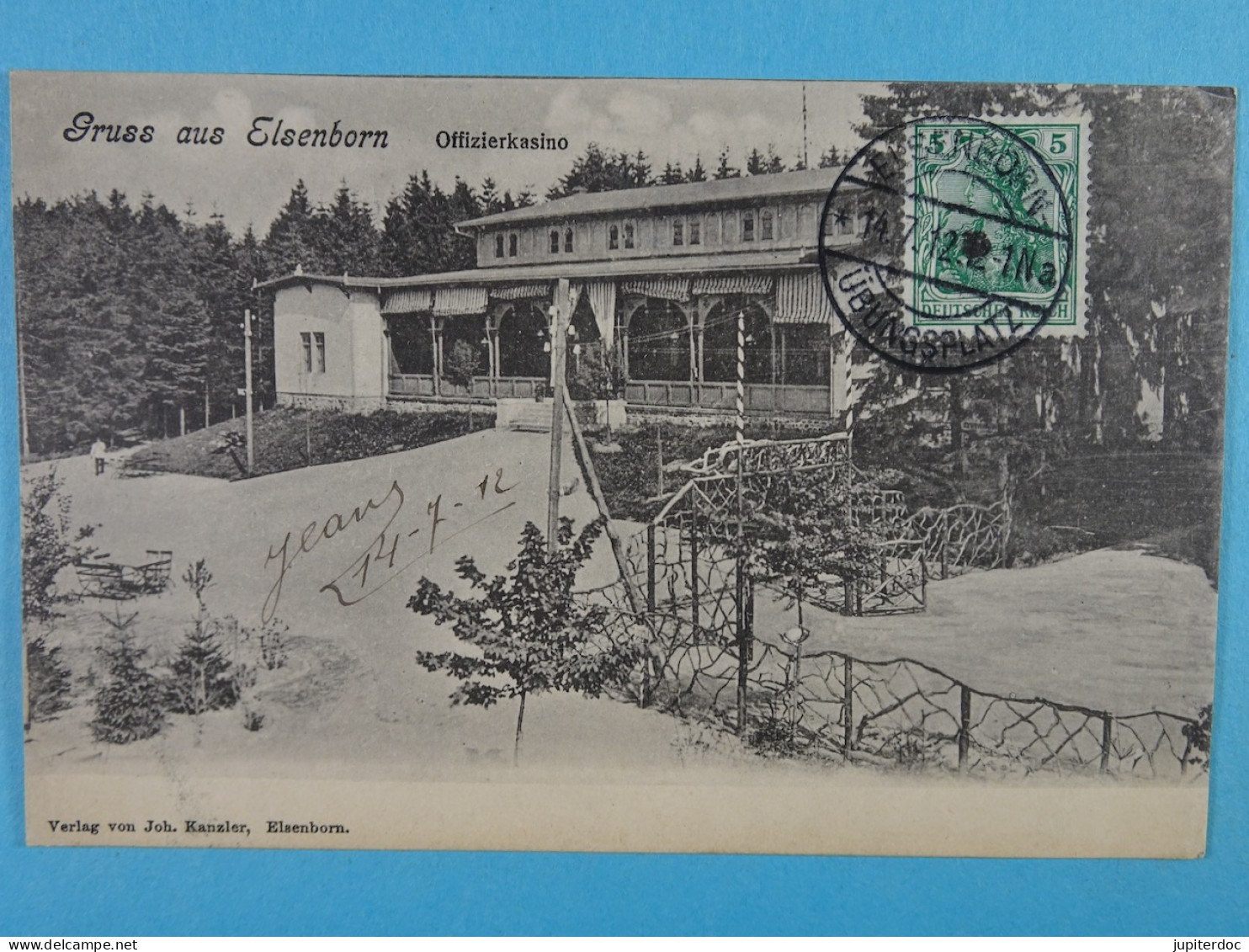Gruss Aus Elsenborn Offizierkasino - Elsenborn (camp)