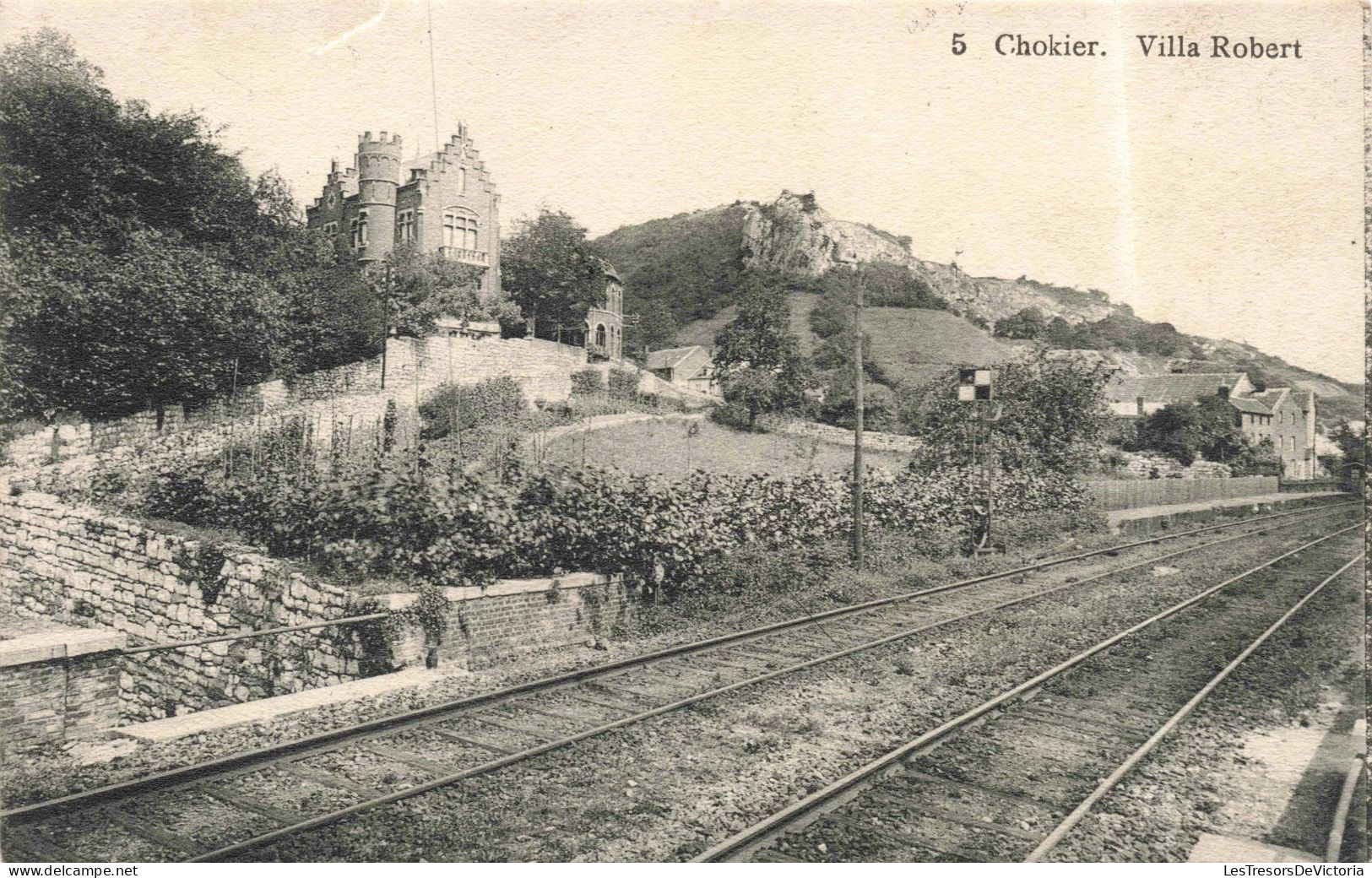 BELGIQUE - Flémalle - Chokier - Villa Robert - Carte Postale Ancienne - Flémalle