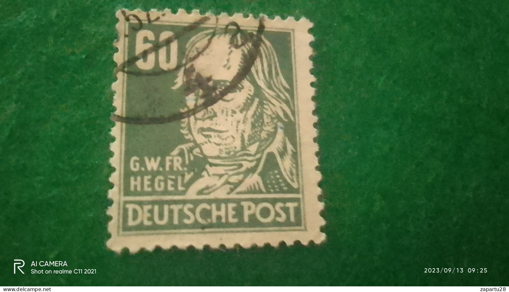 D.ALMANYA1948-1959       60PFG       USED - Gebraucht