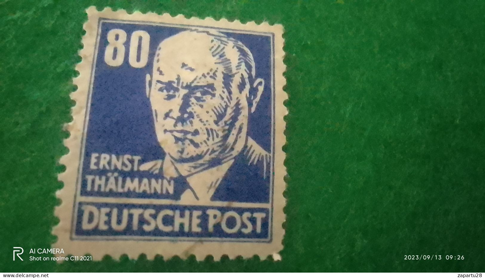 D.ALMANYA1948-1959       80PFG       USED - Gebraucht