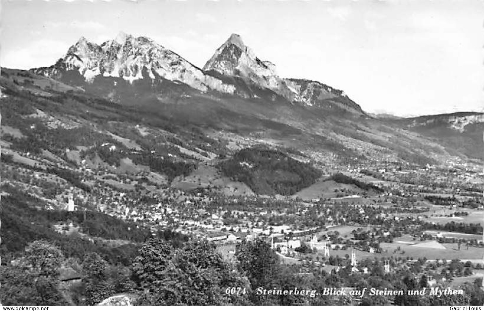 Steinerberg Blick Auf Steinen Und Mythen - Steinen