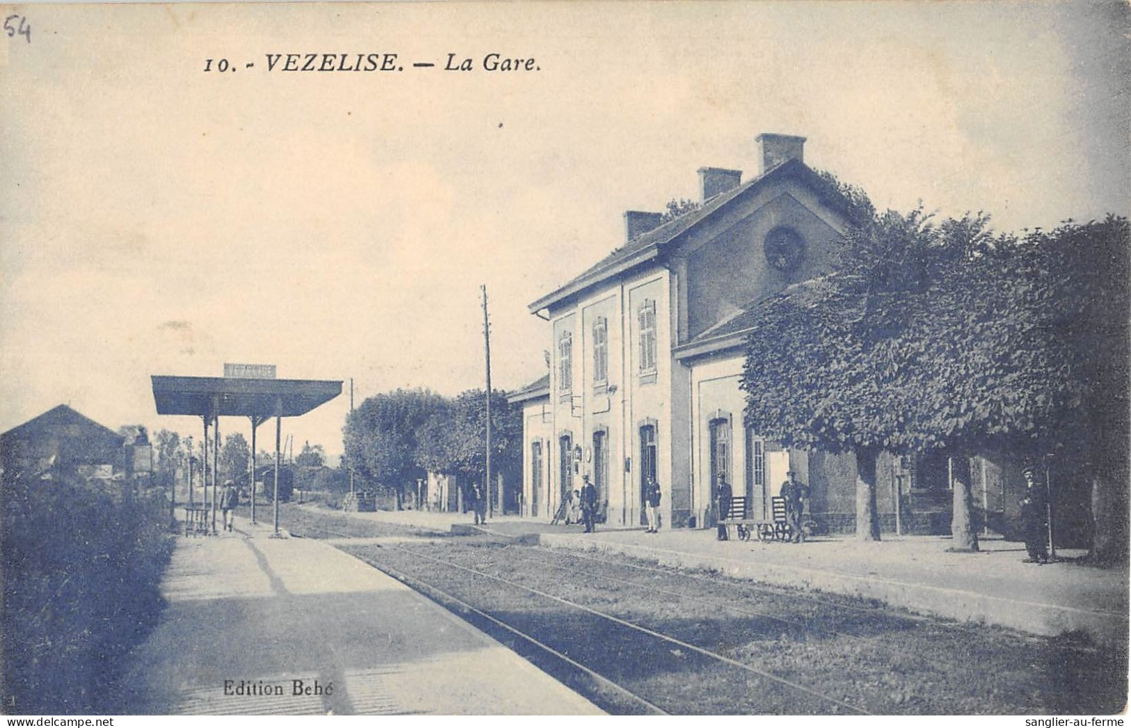 CPA 54 VEZELISE / LA GARE - Autres & Non Classés