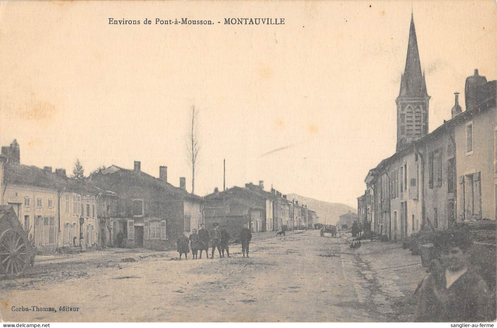 CPA 54 MONTAUVILLE - Autres & Non Classés