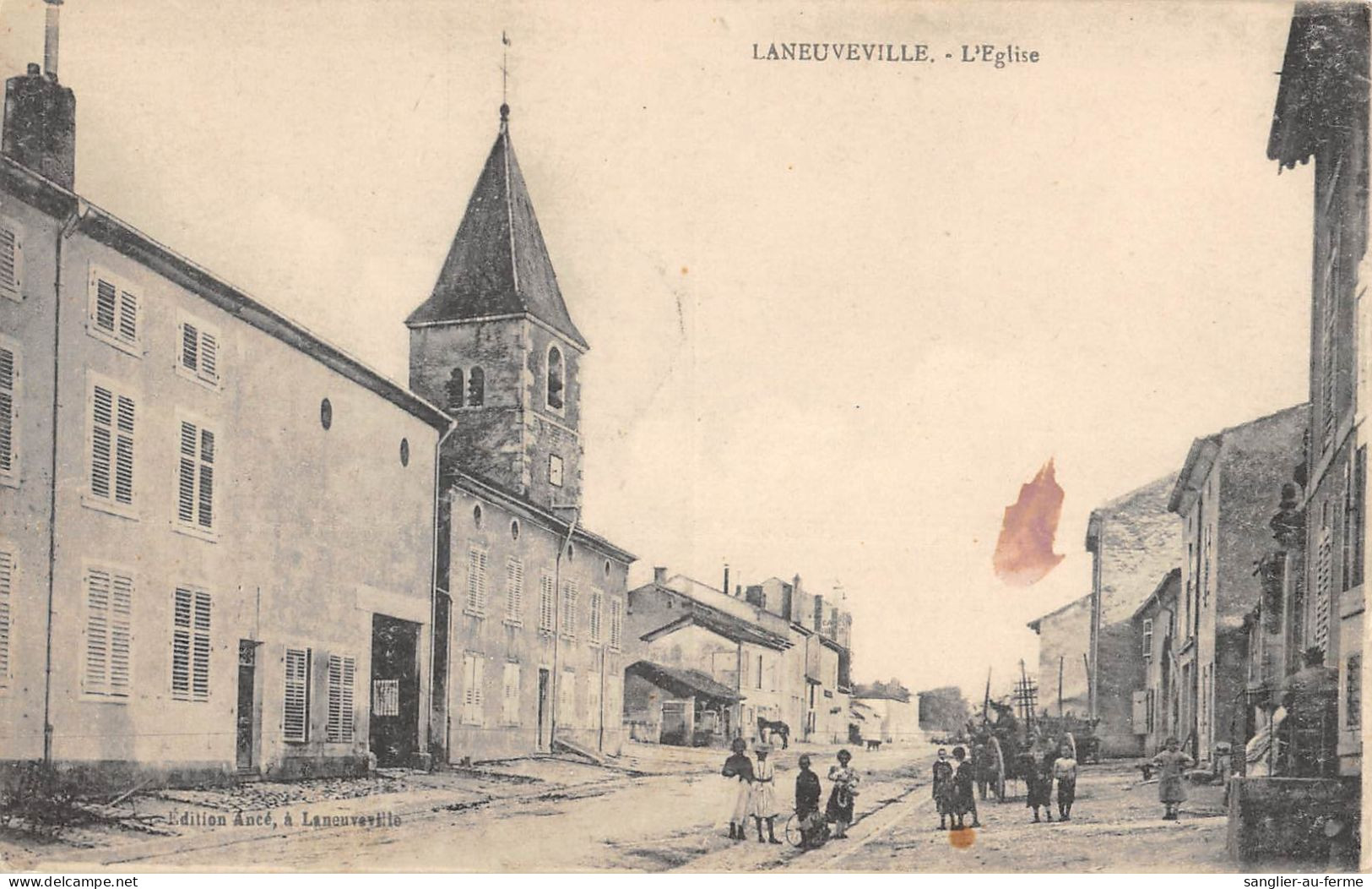 CPA 54 LANEUVEVILLE / EGLISE - Andere & Zonder Classificatie