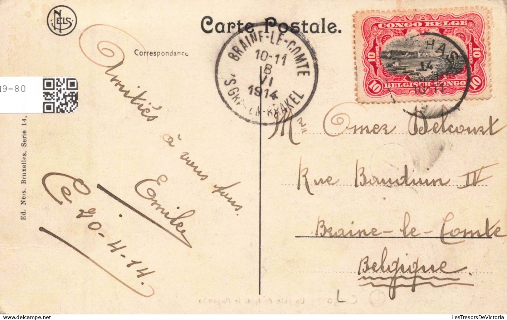 CONGO KINSHASA - Congo Belge - Un Coin De Forêt De Mayumbe - Carte Postale Ancienne - Belgisch-Congo